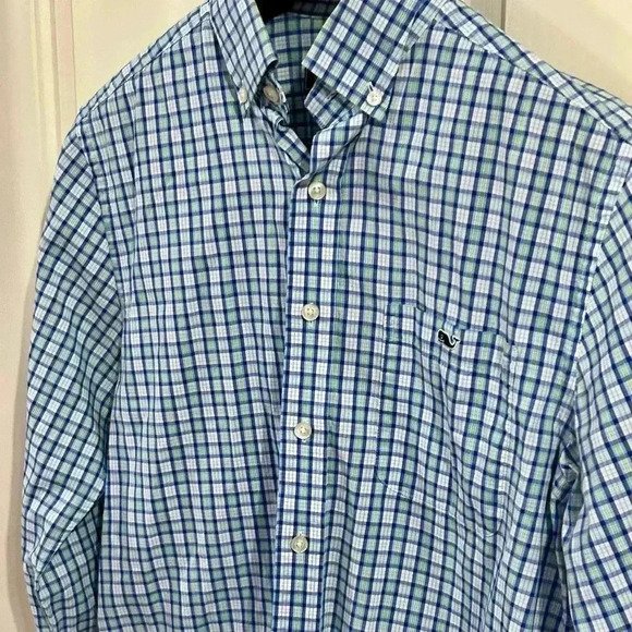 Vineyard Vines Men’s Small Slim Fit Tucker Shirt - Picture 3 of 8